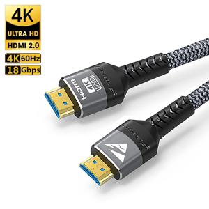 HDMI 호환 울트라 HD 고속 비디오 오디오 2.0 케이블, PS4 TV 노트북 모니터용, 4K, 60Hz, 1080P, 120Hz, 1M, 2M, 3M