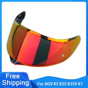 헬멧 렌즈, AGV K5 K5S K3SV K1 K1S 컴팩트 ST 오토바이 헬멧 바이저, 앞유리 쉴드, 오토바이 액세서리 안경, Casco