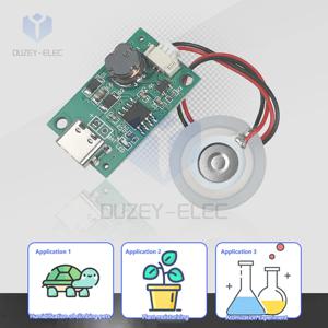 DC5V USB 초음파 스프레이 가습기 안개 구동 모듈 초음파 가습기 DIY 키트 Fogger Type-C 미니 진동