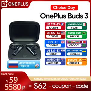 OnePlus Buds 3 TWS 무선 블루투스 이어폰, LHDC 5.0, 49dB 액티브 노이즈 캔슬링, Oneplus 12 용, 44 시간 배터리 수명, 2024 신제품