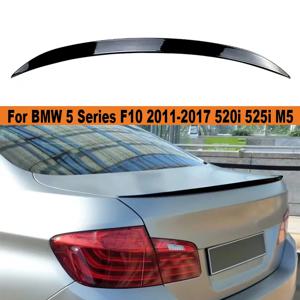 자동차 테일 윙 고정 윈드 스포일러, BMW 5 시리즈 F10 2011-2017 520i 525i M5 리어윙 자동차 장식 액세서리