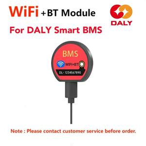 Daly 스마트 BMS 와이파이 블루투스 모듈, LCD 스크린, UART RS485 케이블 인버터 통신 보드, Lifepo4 리튬 이온 액세서리