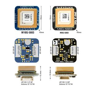 MATEK M10Q-5883 GNSS GPS 모듈 마그네틱 나침반, QMC5883L M8Q 업데이트, RC 비행기 FPV 프리스타일 장거리 드론 DIY, 20x20mm