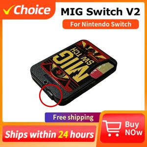 MigSwitch V2 NS 게임 카드 플러그 앤 플레이, 스위치 ns 게임 콘솔용 미그 오리지널 카드, ns 라이트 OLED