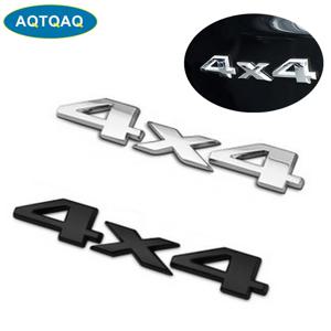 Aqtqiq 3D 4x4 4 륜 구동 자동차 스티커 로고 엠블럼 배지 데칼, 자동차 스타일링 액세서리, Frod Bmw Lada Honda Audi toyota용