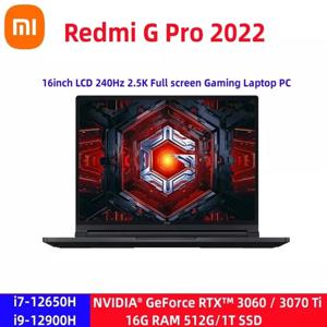 Xiaomi Redmi G Pro 게이밍 노트북 2022 인텔 코어 i9-12900H/i7-12650H 16G DDR5 + 512G SSD RTX3060/RTX3070Ti GPU 240Hz 노트북