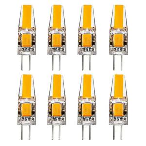 밝기 조절 미니 G4 LED COB 램프 2W 3W 6W 전구 AC DC 12V 220V 촛불 조명 샹들리에 스포트라이트용 할로겐 교체, 10 개