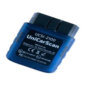 UniCarScan 블루투스 진단 어댑터, BMW 오토바이 차량 지원, 안드로이드 iOS