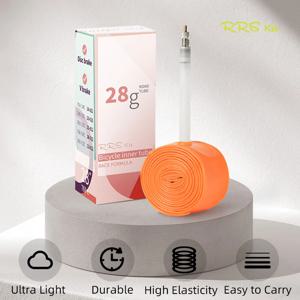 Rrskit 초경량 자전거 내부 튜브 700, 도로 자전거 TPU 내부 타이어 700c, 45mm 길이 프렌치 밸브, 18-32C