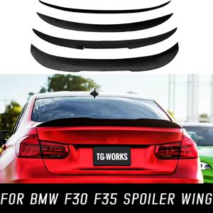 BMW 3 시리즈 F30 F31 F35 M4 MP PSM 스타일 탄소 광택 블랙 후면 트렁크 리드, 자동차 스포일러 윙 튜닝 외부 액세서리