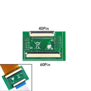 FFC 어댑터 0.5 피치 40 핀-60 핀 LVDS 커넥터 어댑터, PCB800601 용