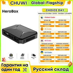 CHUWI Herobox 게이밍 미니 PC, 인텔 N100 UHD 그래픽, 12 세대 윈도우 11, 8GB RAM, 256G SSD, 와이파이 6, 블루투스 5.2 VAG