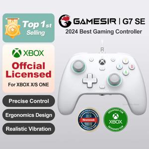 XBOX 컨트롤러 게임 패드 홀 이펙트 조이스틱, PC 유선 게임 컨트롤러, XBOX 시리즈 X S One Windows 11 10 스팀, Gamesir G7 SE