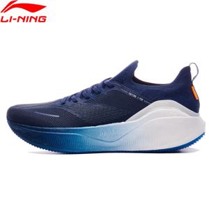 Li-Ning 남성용 YUEYING 3 프로 쿠션 러닝화, 통기성 리닝 붐 섬유, 안정적인 지지대 미끄럼 방지 스포츠 스니커즈, ARHT017