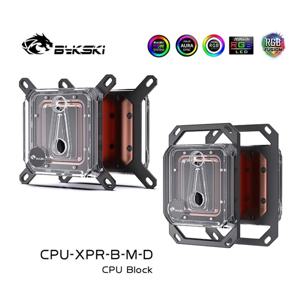 Bykski CPU 블록, 인텔 LGA 1151 1156 1700 1800 AMD AM4 AM5/워터 쿨러 라디에이터, 5V ARGB 라이트 싱크 CPU-XPR-B-I M-D