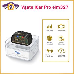 Vgate iCar 프로 ELM327 와이파이 OBD2 스캐너, 블루투스 호환 4.0, 안드로이드 및 IOS 자동차 자동 진단 도구, PK ICAR2 ELM 327 V1.5