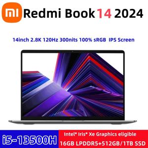 샤오미 레드미북 14 2024 노트북, 13 i5-13500H, 16GB, DDR5 512GB, 1TB SSD, 14 인치, 2.8K, 120Hz, 비즈니스 오피스 노트북 PC, 신제품