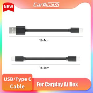 CarAiBOX 무선 카플레이 Ai 박스용 USB C타입 케이블, 안드로이드 자동 컨버터