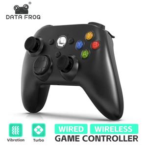 Xbox 360 무선 유선 컨트롤러, 이중 진동 터보, Xbox 360/360 슬림 및 PC 윈도우와 호환 가능