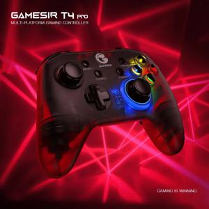 GameSir T4 Pro 블루투스 게임 컨트롤러, 2.4G 무선 게임 패드, 닌텐도 스위치, 애플 아케이드, MFi 게임, 안드로이드 폰에 적용