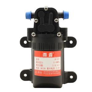 DC 12V 70PSI 3.5L 농업 전기 워터 펌프 블랙 마이크로 고압 다이어프램 워터 스프레이 어 세차