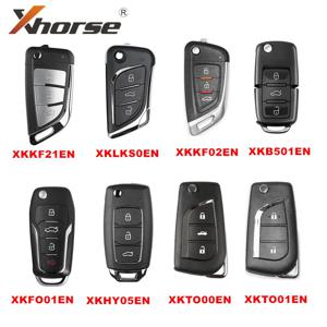 Xhorse 와이어 리모컨, 주요 도구용 XKKF21EN, XKLKS0EN, XKKF02EN, XKB501EN, XKFO01EN, XKHY05EN, XKTO00EN, XKTO01EN, XKTO01EN, 5 개/로트