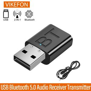 블루투스 5.0 오디오 송신기 리시버 3.5mm AUX 잭 RCA USB 동글 스테레오 무선 어댑터, TV 자동차 키트 스피커 헤드폰용