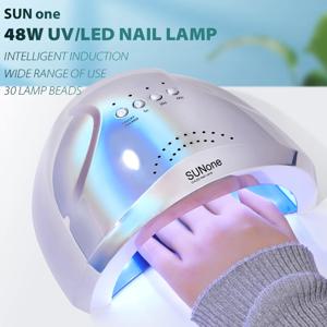 LINMANDA SUNone LED 매니큐어 UV 램프 네일 건조기, 젤 LED 젤 네일 머신, 전기 도금 스마트 센서 네일 아트 도구