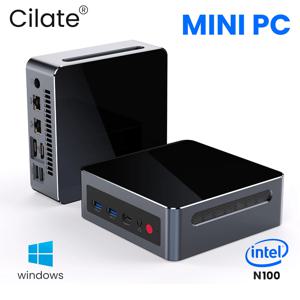 Cilate 미니 PC 인텔 알더 레이크-N N100 데스크탑 게이밍 컴퓨터, M19, 8GB, 16GB, 256GB, 512GB, DDR4, 와이파이 5, BT5, Win11pro