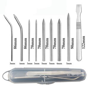 파라코드 뜨게 도구 세트, 알루미늄 낙하산 코드 바늘 팔찌, DIY 직조 도구, 우산 로프