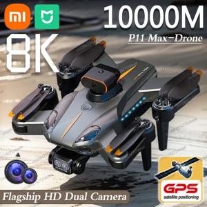 샤오미 미지아 P11 프로 맥스 드론, 8K, 5G, GPS, 전문 HD 사진, 듀얼 카메라, 장애물 회피, 브러시리스 쿼드로터, RC 10000M