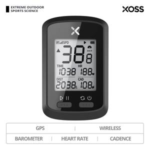 XOSS G + GPS 자전거 컴퓨터, 무선 사이클링 속도계, 도로 자전거 MTB 방수 블루투스 ANT + 케이던스 속도 자전거 컴퓨터