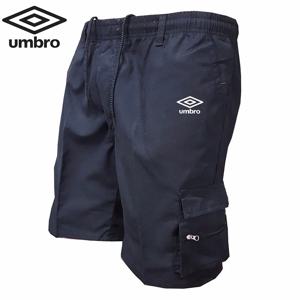 자수 Umbro 남성용 용수철, 멀티 포켓 지퍼 바지, 하이 퀄리티 야외 스포츠 러닝, 여름 신상, 2024