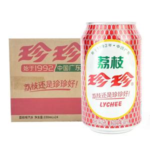 Zhen Zhen 리치 음료, 330ml x 24 캔