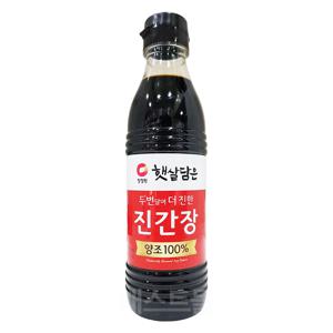 청정원 햇살담은 두번달여 더 진한 진간장 500ml