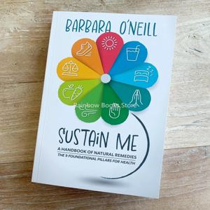 Sustain Me Barbara O'Neill 자연 요법 핸드북, 건강 페이퍼백 북, 영어로 된 9 가지 기본 기둥