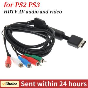 소니용 HDTV AV 오디오 비디오 컴포넌트 케이블 코드, PS3 용 PS2 용