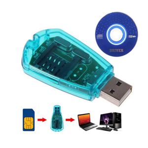 USB SIM 카드 리더기, SIM 카드 라이터, 복사, 복제기, 백업 GSM CDMA WCDMA 휴대폰 리더기, 휴대폰 액세서리