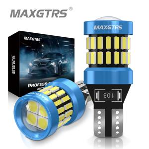 차량용 슈퍼 브라이트 LED 램프, 오류 없음, 4014 SMD 921 912, CANBUS 6500K 화이트, 1400LM, T15 W16W, 2 개