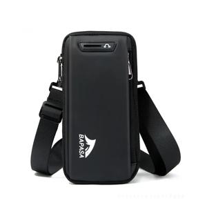 남성 허리 팩 전화 가방 허리 가방 남자의 작은 가슴 가방 어깨 Crossbody 벨트 가방 백 팩 방수 옥스포드 천 남성 W