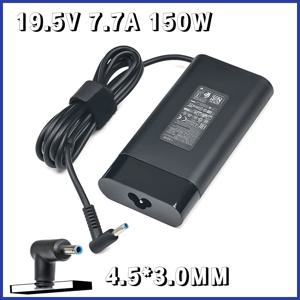 HP 파빌리온 게임용 노트북 충전기, TPN-CA11 TPN-DA09 TPN-DA03 ZBOOK G3 G4, 19.5V, 7.7A, 150W, 15 15-CX0020CA 17 17-AN001CA