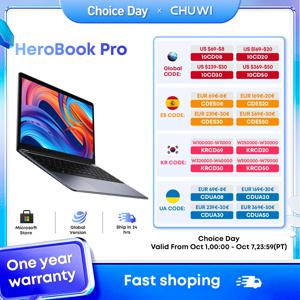 CHUWI HeroBook Pro/Plus 노트북, 8GB RAM, 256GB SSD, 인텔 셀러론 N4020 듀얼 코어 노트북, IPS 스크린, 윈도우 11 노트북 컴퓨터