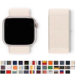 애플 워치 밴드용 나일론 루프, 스포츠 프라이드 팔찌, iwatch 스트랩 시리즈 9, 8, se, 7, 6, 5, 4, 3, 울트라 2, 49mm, 44mm, 40mm, 45mm, 41mm