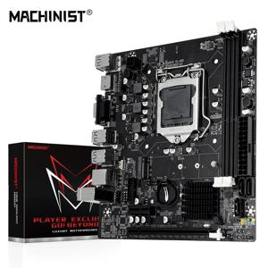 MACHINIST 마더보드 LGA 1155 DDR3 RAM, 인텔 코어 CPU 2 세대 및 3 세대와 호환, M.2 NVME SDD 지원, H61