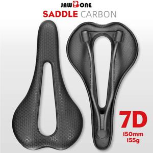 JAWBONE 초경량 풀 카본 자전거 새들, 7D 레이싱 자전거 시트 쿠션 레일, MTB 도로 자갈 레이싱 시트, 사이클링 부품, 7*9