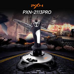 PXN-2113 프로 조이스틱 비행 시뮬레이터 게임 패드 컨트롤러, PC 비행 시뮬레이션 조종석 스틱, PC 및 데스크탑 게임 액세서리