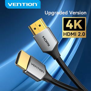 Vention HDMI 호환 케이블 울트라 4K 슬림 HD 스플리터 코드, PS4/3 프로젝터용, HDTV X-box 닌텐도 스위치 3D HD 2.0 오디오 카보