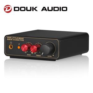 Douk Audio T14-EQ 스테레오 RIAA MM MC 포노 스테이지 프리앰프, 홈 턴테이블 프리앰프, 3.5mm 헤드폰 앰프 포함