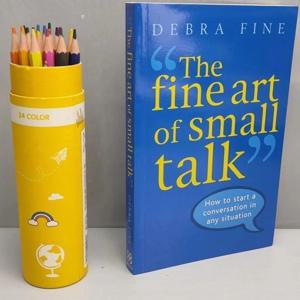 Debra Pine of Small Talk, 어떤 상황이든 회화를 시작하는 방법, 학습 언어 책