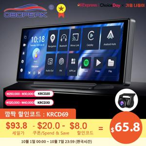 T30 10.26 AI 스크린 대시 캠, 안드로이드 13 시스템 카플레이, 5G 와이파이, GPS 내비게이션, 백미러 카메라, 비디오 레코더